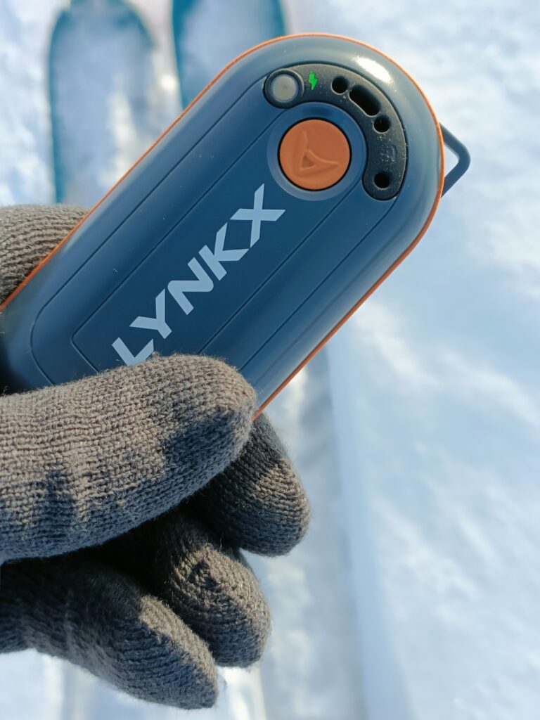 Balise LYNKX dans la neige